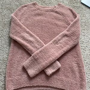 Pacsun/ LA Hearts Pink Fluffy Sweater